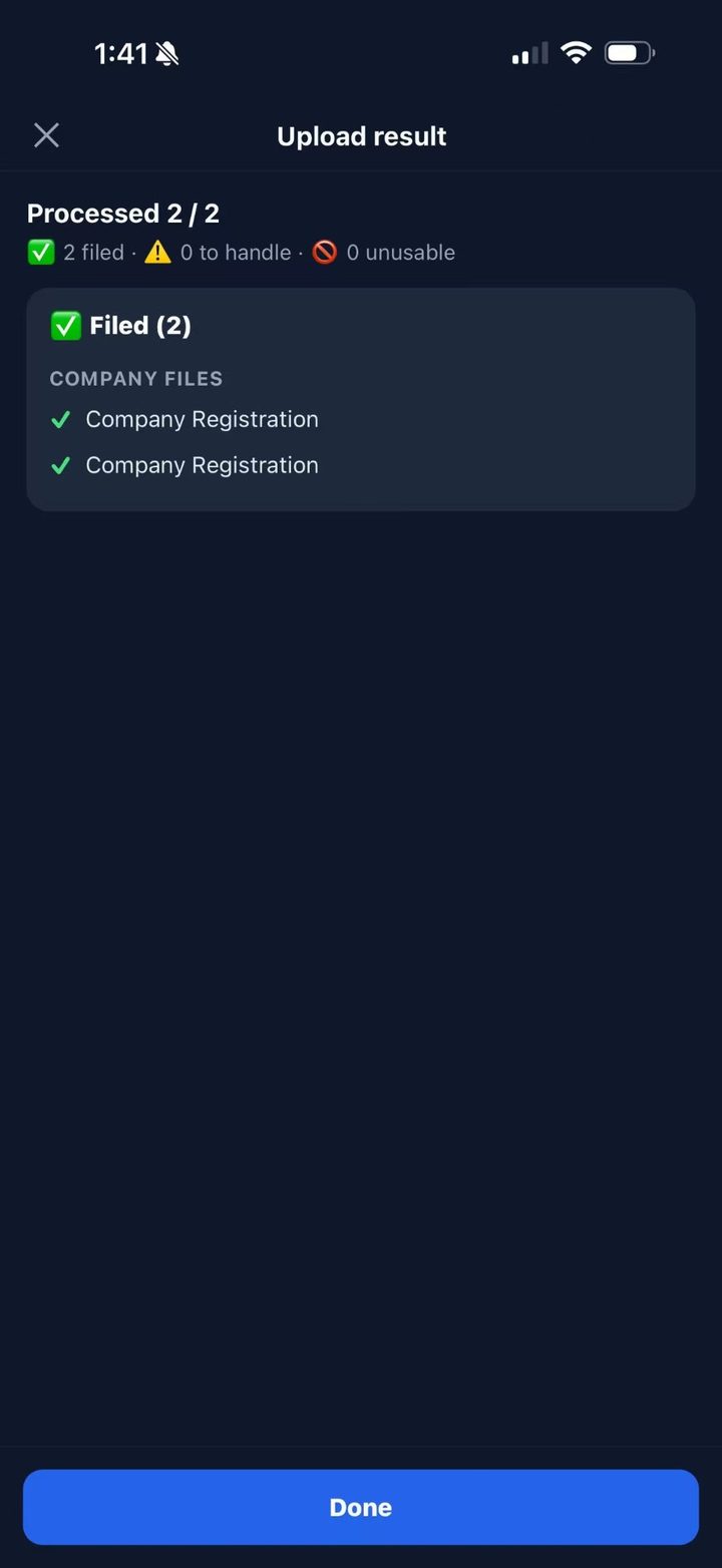 Every document recognized
